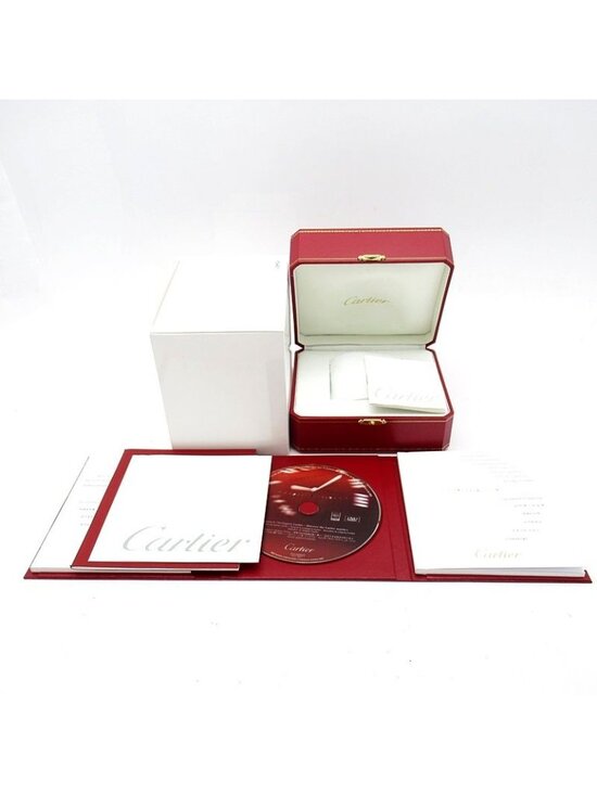 Santos de Cartier WSSA0039 – Black ADLC Steel – Box & Card  Cartier Caliber de Watch Box SS Black Polished